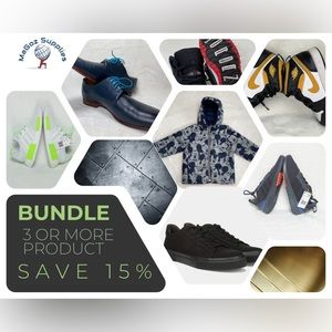Bundle any 3 or more items from my closet in order to have 15% off
